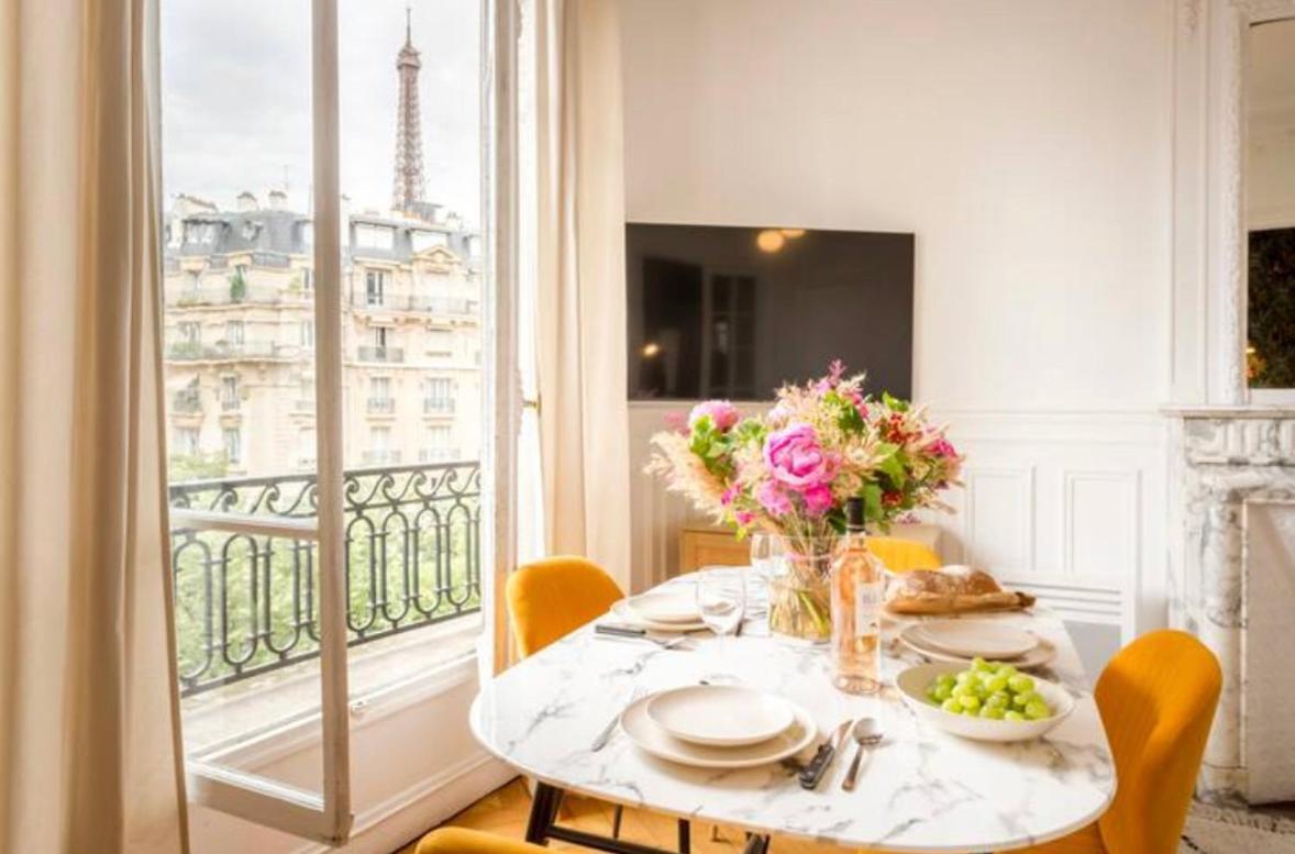Luxury Suites Tour Eiffel Best View Paris Exterior foto